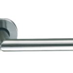 Mha 809 Door Handle Brushed Stainless Steel