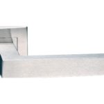 Mha DINTEL Door Handle Brushed Stainless Steel