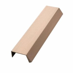 Furnipart BENCH Furniture Handle 100mm Brushed Brass