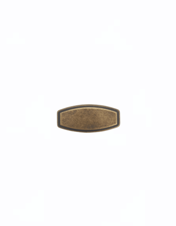 Metal Style Art.24087 Furniture Knob 45x21mm Bronze - Image 2