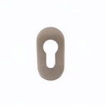 Mha Keyhole Oval Yale Brushed Stainless Steel