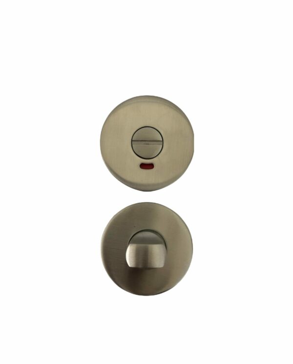 Mha Bathroom Door Thumbturn Brushed Stainless Steel - Image 2