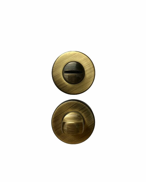 ZB TECH16 Bathroom Door Thumbturn Bronze - Image 2