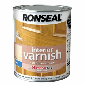 Ronseal Interior Varnish Satin Clear 250ml