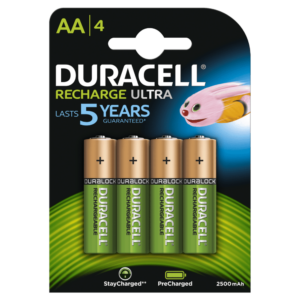 Duracell Recharge Ultra AA Battery 2500mAh