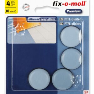 Fix-O-Moll Easy Gliders Self Adhesivedh 30mm Pack of 4