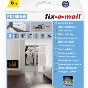 Fix-O-Moll Sealant Tape P-Profile 6m White