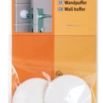 Fix-O-Moll Door Bumper 40mm White Pack of 2