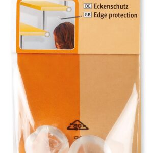 Fix-O-Moll Edge Protection Self Adhesivedh Clear Pack of 2
