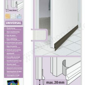Fix-O-Moll Draught Excluder PVC 1m White