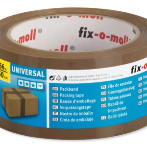 Fix-O-Moll Packing Tape Noiseless 66m Brown