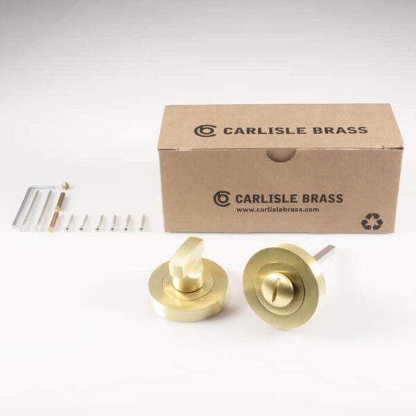 Carlisle Brass Wc Thumbturn Satin Brass - Image 4