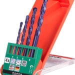 Kwb Twist Drill Set TSM - 4 piece