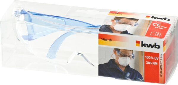 Kwb Safety Goggles Blue Frame - Image 2
