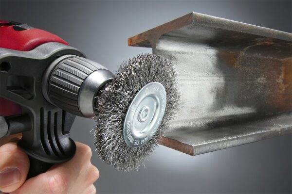 Kwb Wire Wheel Brush 100mm Coarse - Image 2